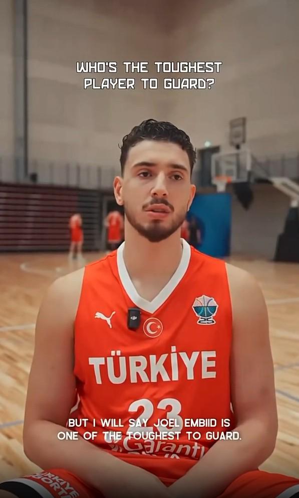 亚冠精英联赛-申京：NBA中恩比德最难防守；我状态好时在NBA无人可挡